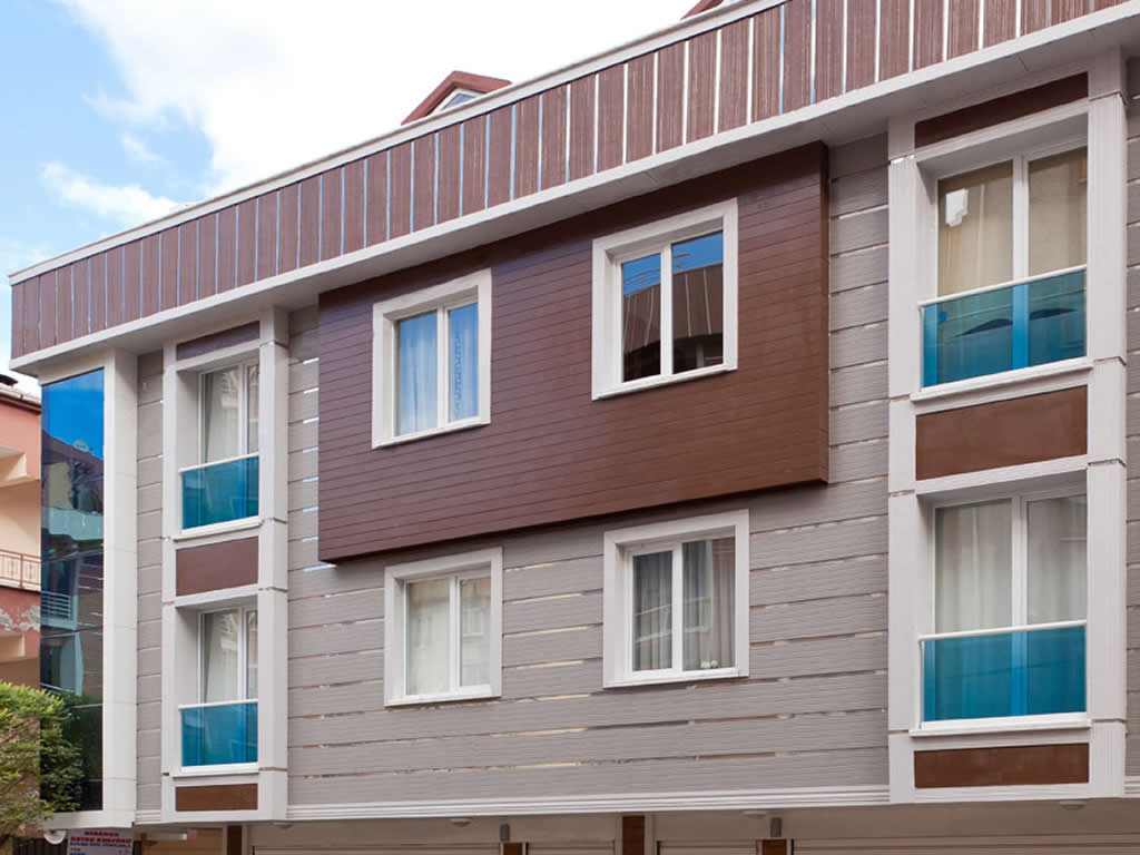 Fibercement Dış Cephe ve Yalıtım Uygulama Sahası Örneği 1