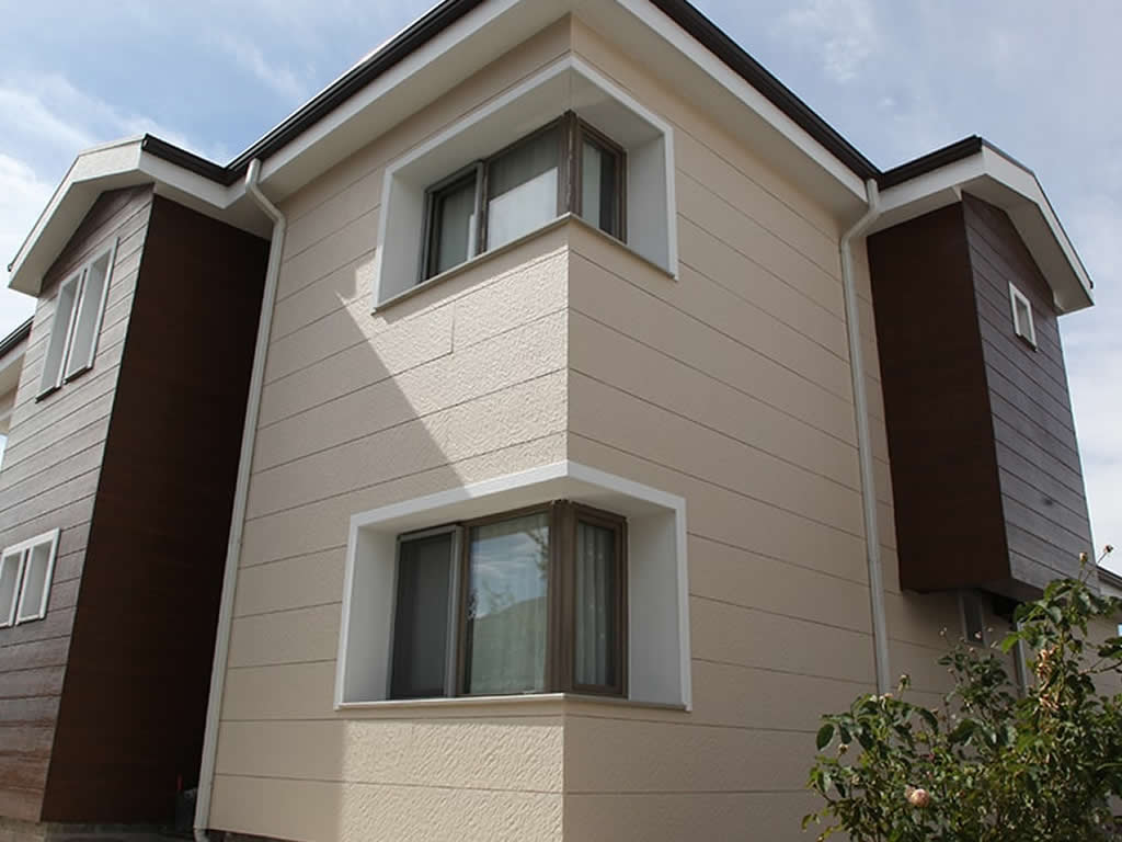 Fibercement Dış Cephe ve Yalıtım Uygulama Sahası Örneği 14