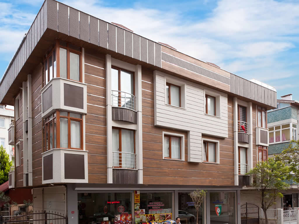 Fibercement Dış Cephe ve Yalıtım Uygulama Sahası Örneği 2